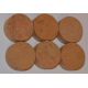 Les 6 Rondelles de liège top flor origine france face 1 31.5x12.5