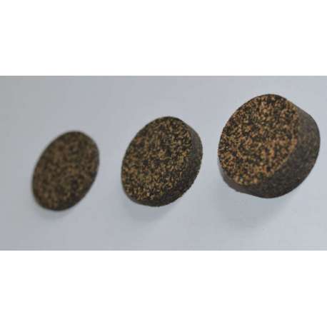 Cork disc rubber ref 33 - 32mm x 3mm 12mm center hole