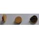 Lot de 3 rondelles de liège brutes 31.5mm qualité fleur