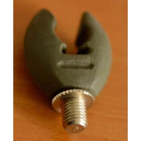 Support canne arrière Caoutchouc /inox trabucco