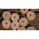 Les 6 Rondelles de liège top flor origine france Avec trou central 6mm -31.5x12.5