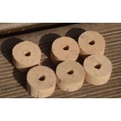 les 6 disques top flor 25mm x 12.5mm trou central 6mm